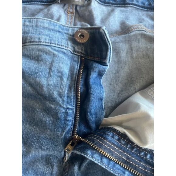 Torrid Denim Blue Jeans Vintage Stretch Mid Rise Slim Bootcut Plus Size 24 24S - Picture 4 of 8